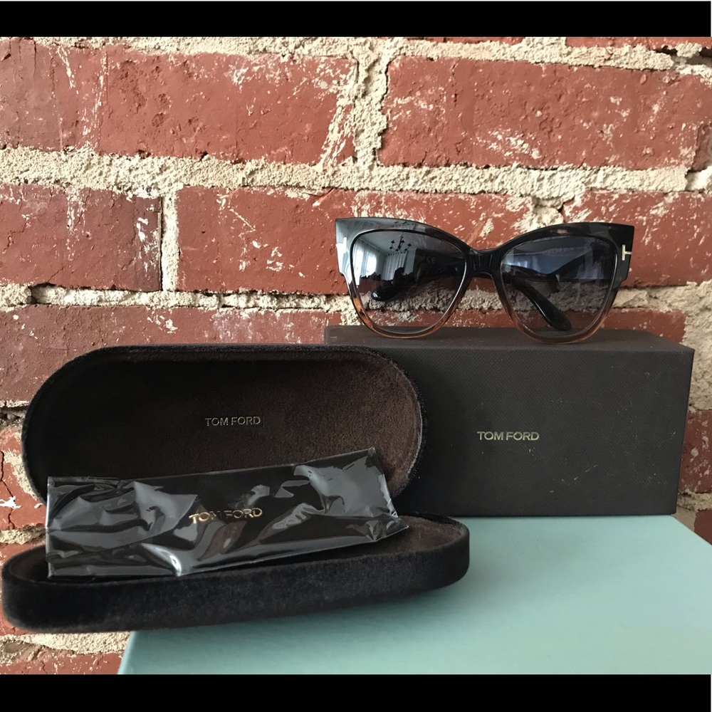 Tom Ford Anoushka Oversized Cateye Sunglasses
